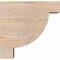 Ekena Millwork Alpine Smooth Rafter Tail, Douglas Fir, 5 1/2"W x 12"H x 12"L RFT06X12X12ALP00SDF - alternate 2